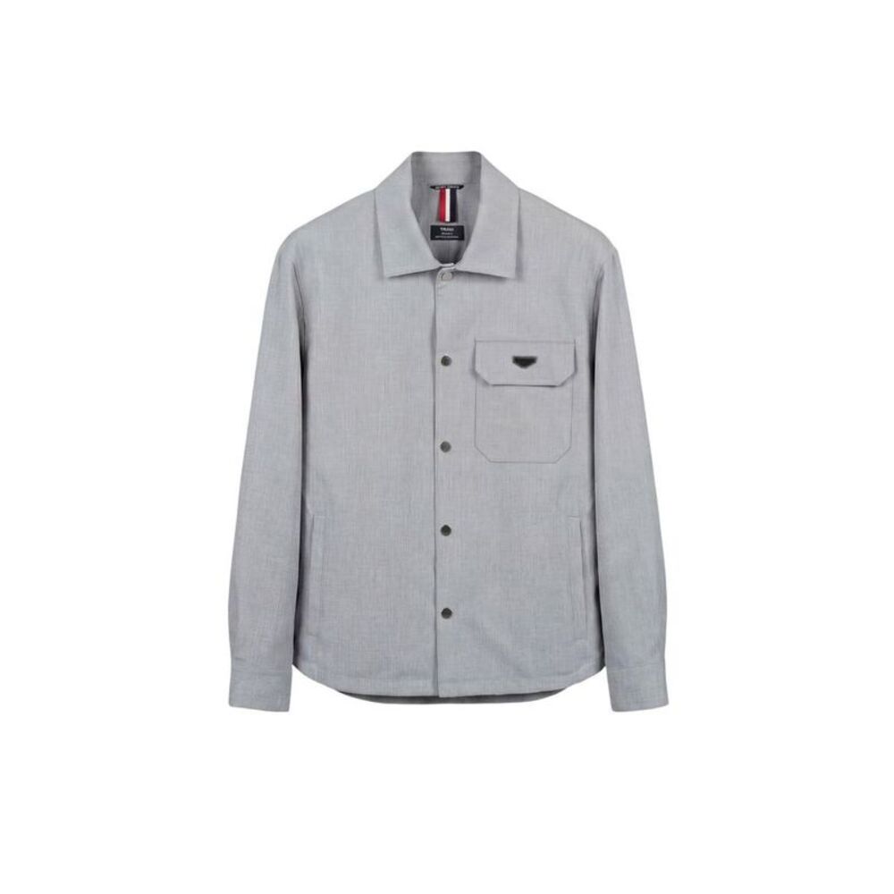 Antony Morato Gray Polyester Dress Men's Shirt